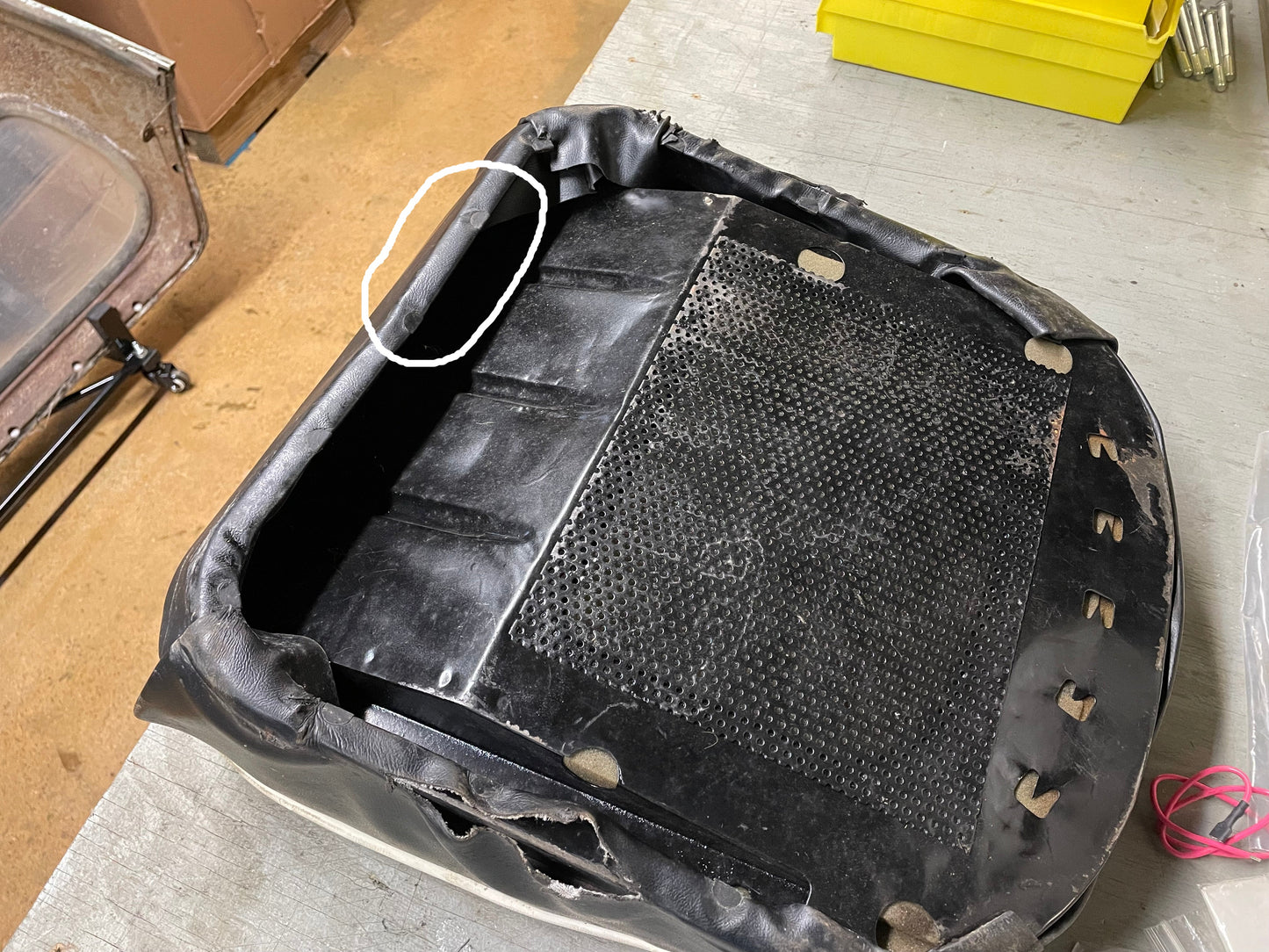 Seat Clips - Seat Base (sold individually) - (Bugeye thru 1965)