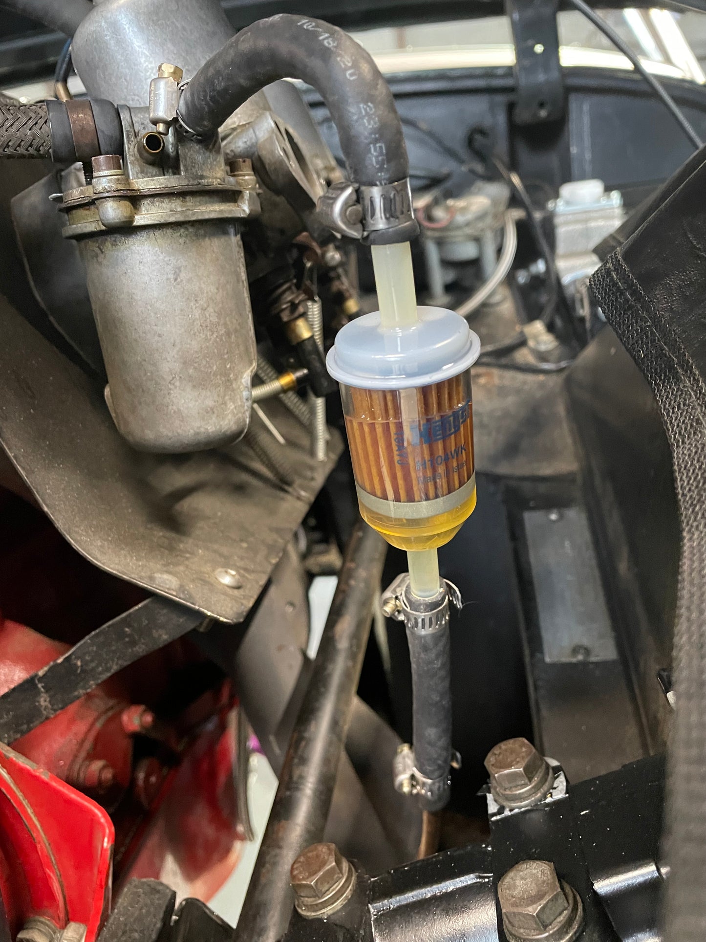 Premium Inline Fuel Filter for Spridgets and all classic cars
