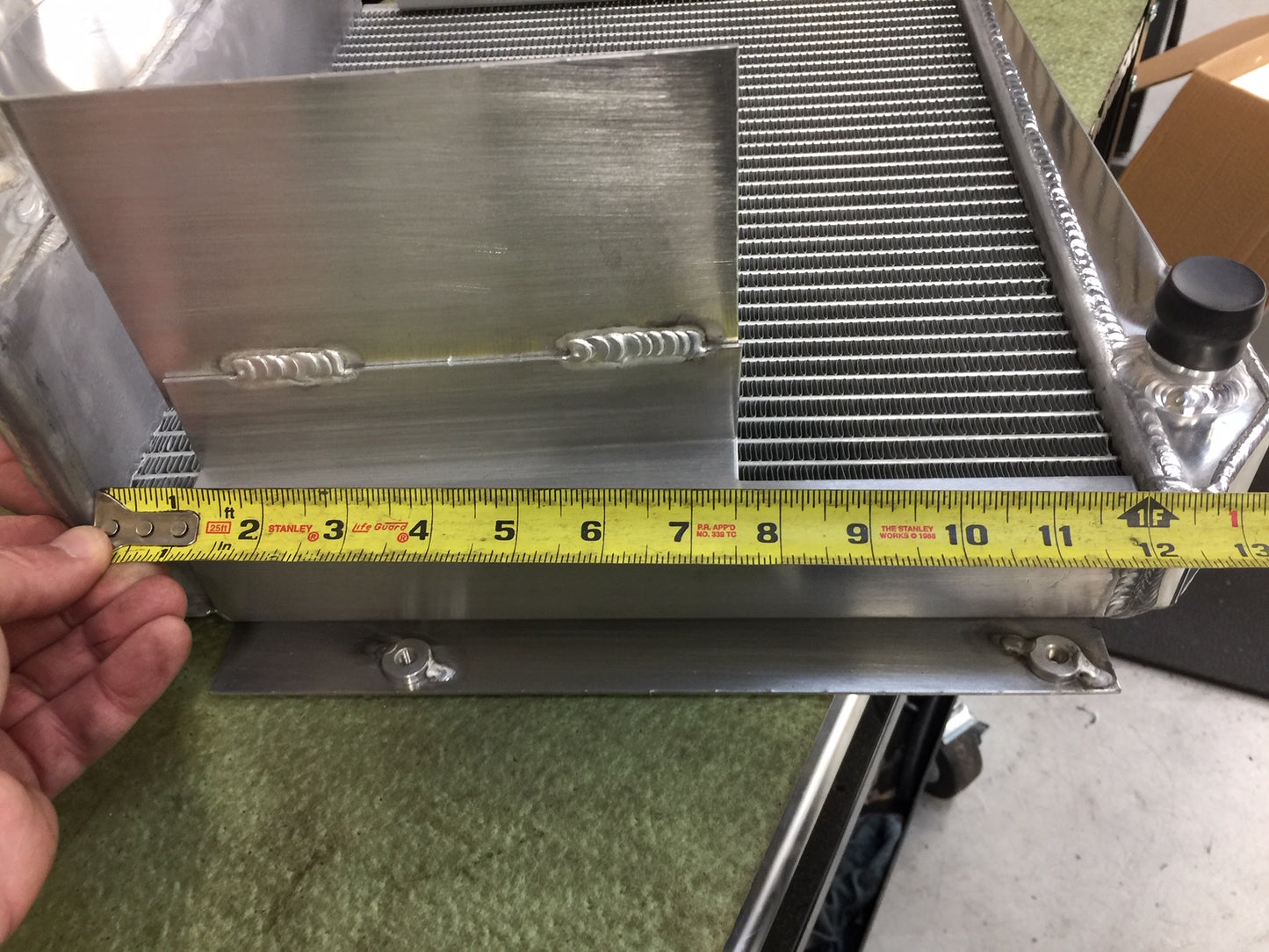 Bugeye Sprite Mark 1 and Sprite Mark 2 Downflow Aluminum Radiator for 948-1275 Engine Sprites
