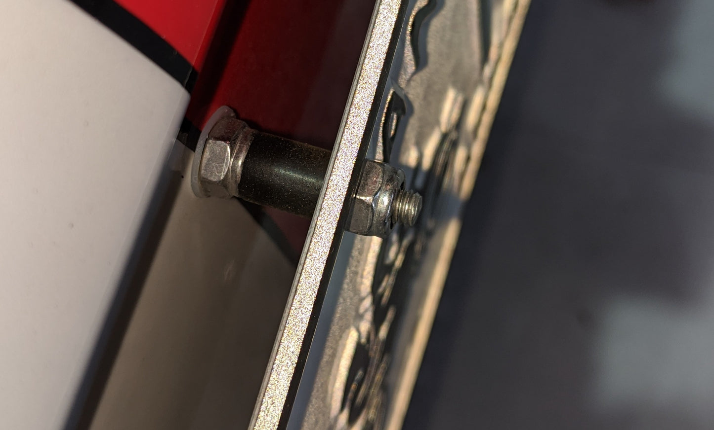 A better Bugeye Sprite License plate mount