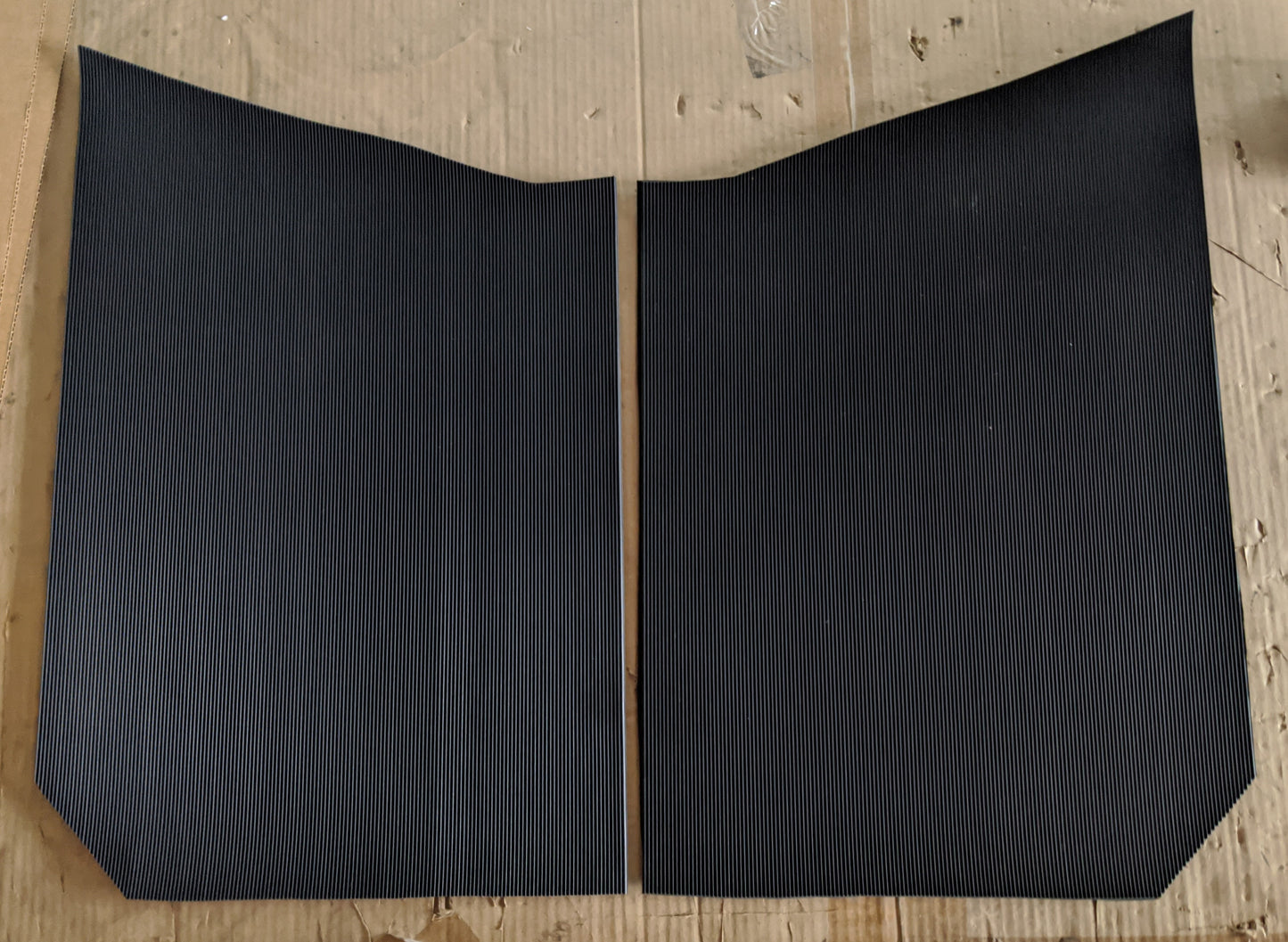 Correct Rubber Door Liners for your Bugeye Sprite-MkII (pair)