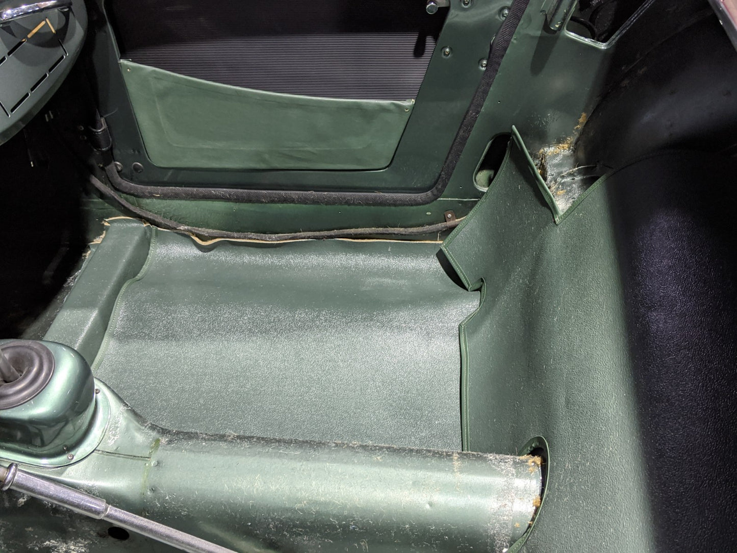 Deluxe Rubberized Hardura Floor Coverings! Cockpit-covering Kit