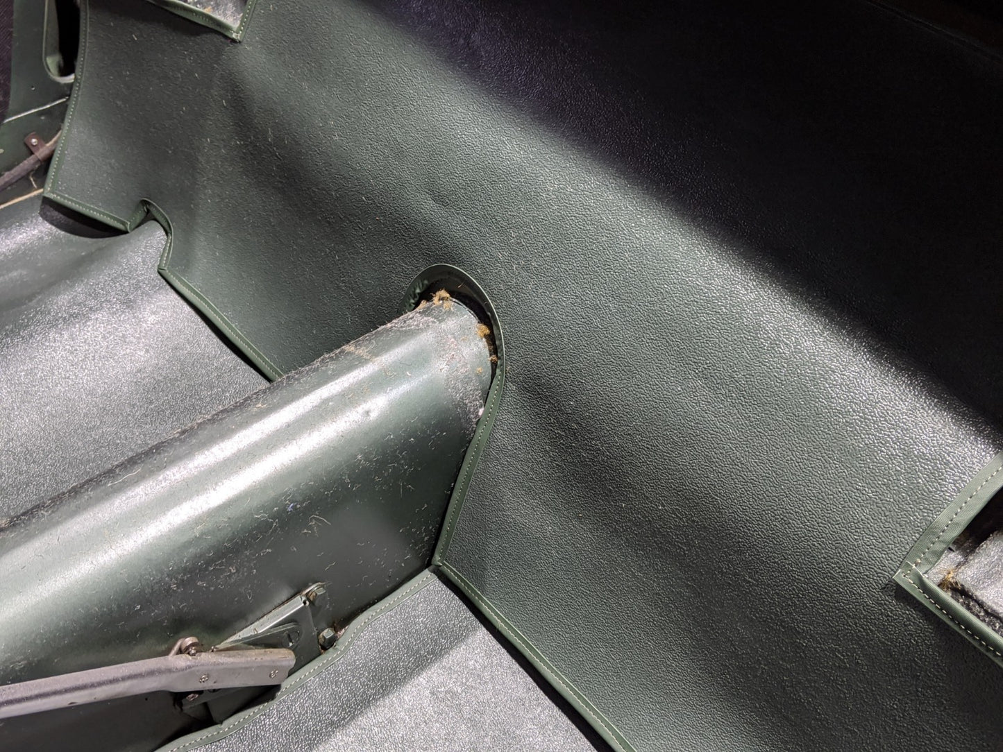Deluxe Rubberized Hardura Floor Coverings! Cockpit-covering Kit