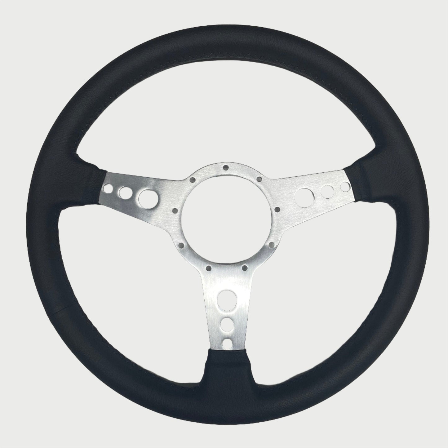 Leather Wrapped Steering Wheel