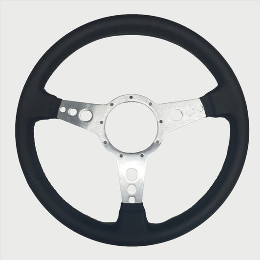 Leather Wrapped Steering Wheel