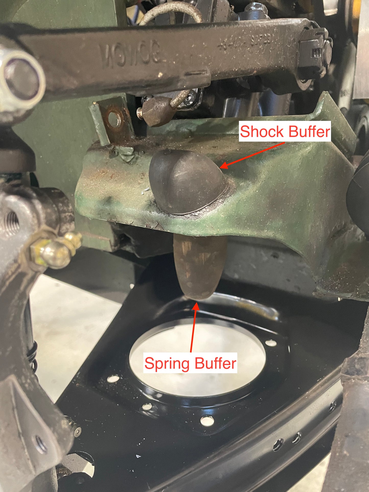 PAIR of Front Shock Bump Stops (All Spridgets)