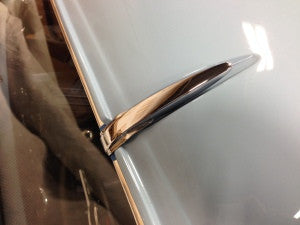 Austin Healey Sprite Chrome Hardtop Latches (pair) Hardtop - Bugeye