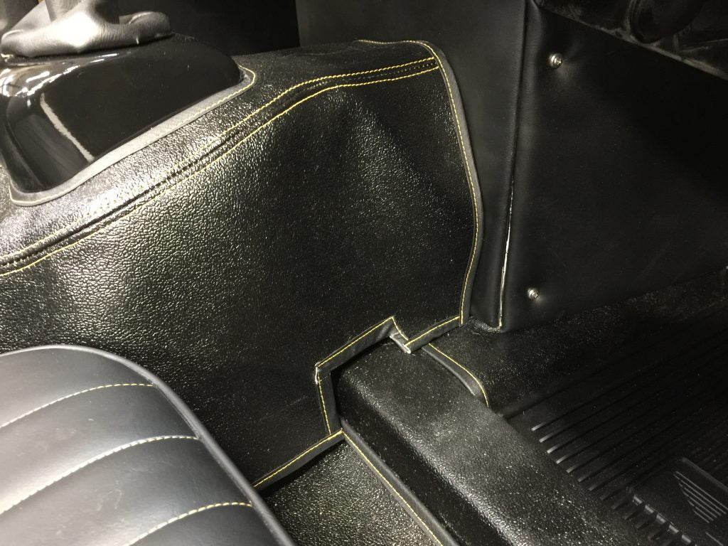 Deluxe Rubberized Hardura Floor Coverings! Cockpit-covering Kit