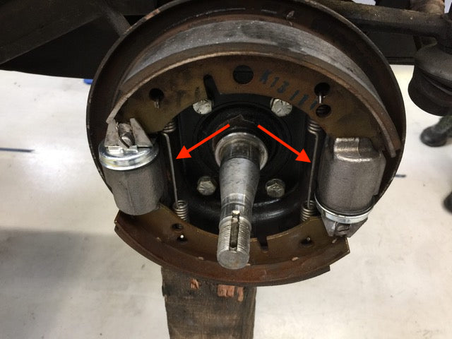 Front Drum Brake Springs