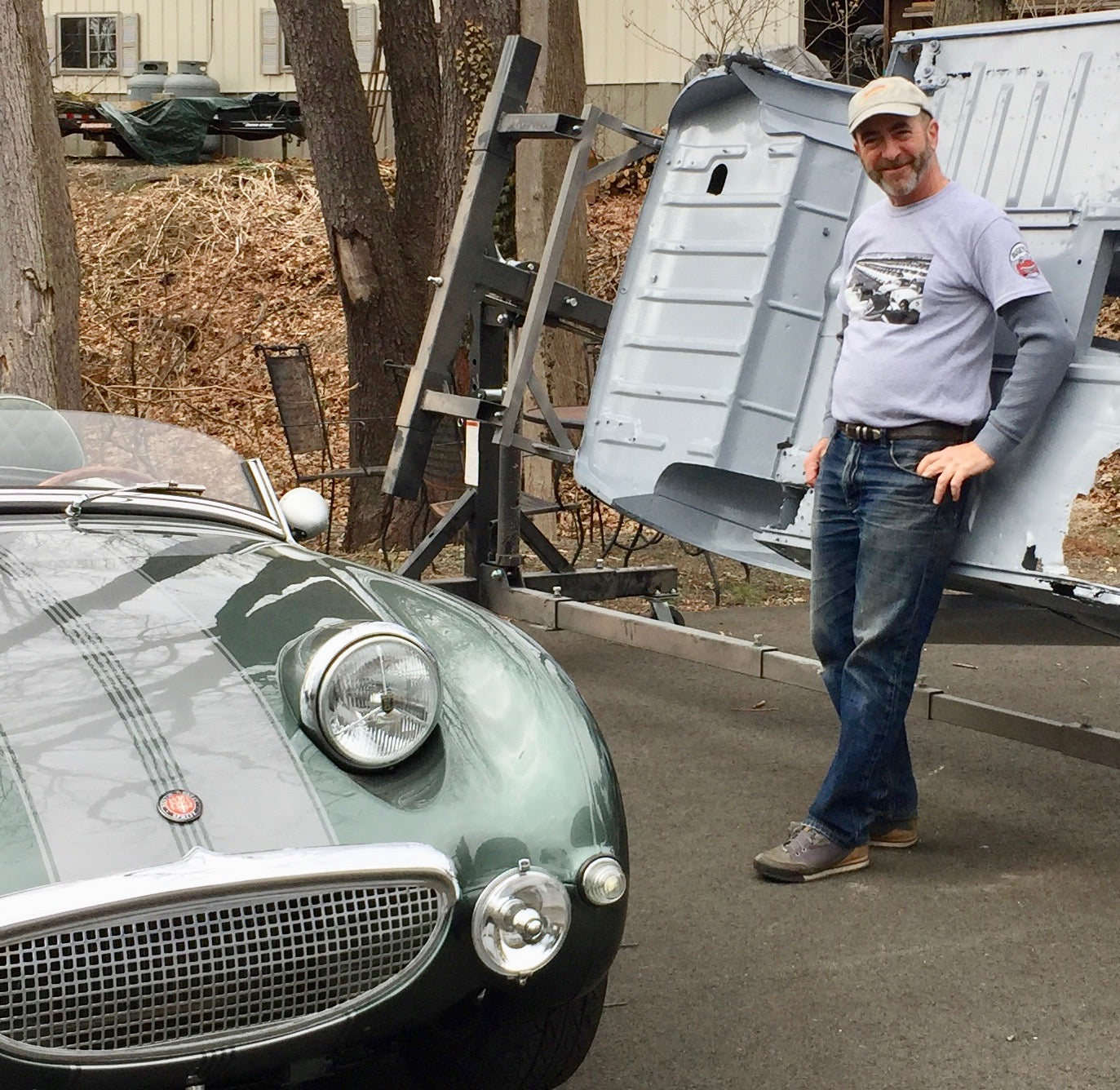 Austin Healey Sprite Sea of Bugeyes T-Shirt Shirts - Bugeye