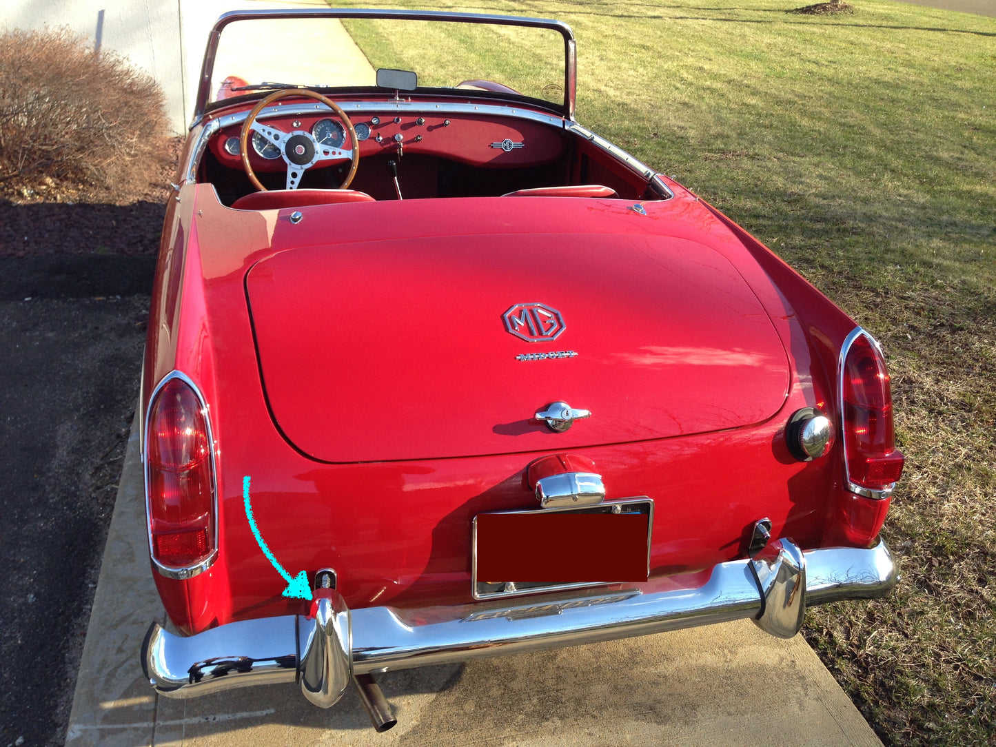 Spridget Bumper Overrider ('61-'69)