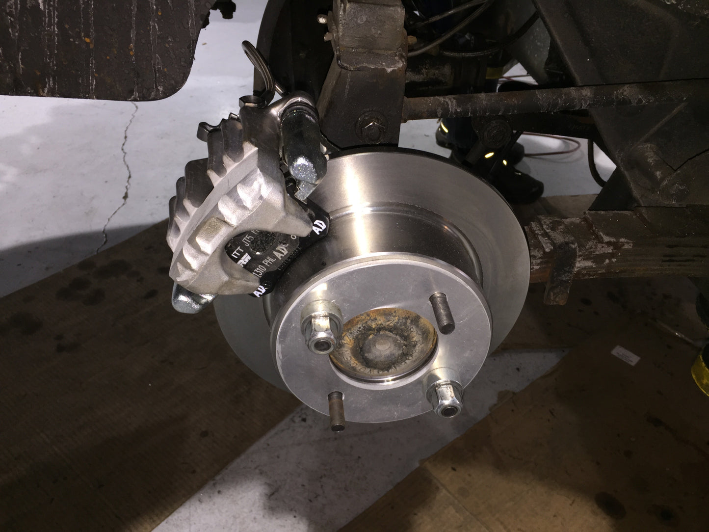 Austin Healey Sprite Rear Disc Brake Kit for Bugeye quarter elliptical springs Brakes - Bugeye