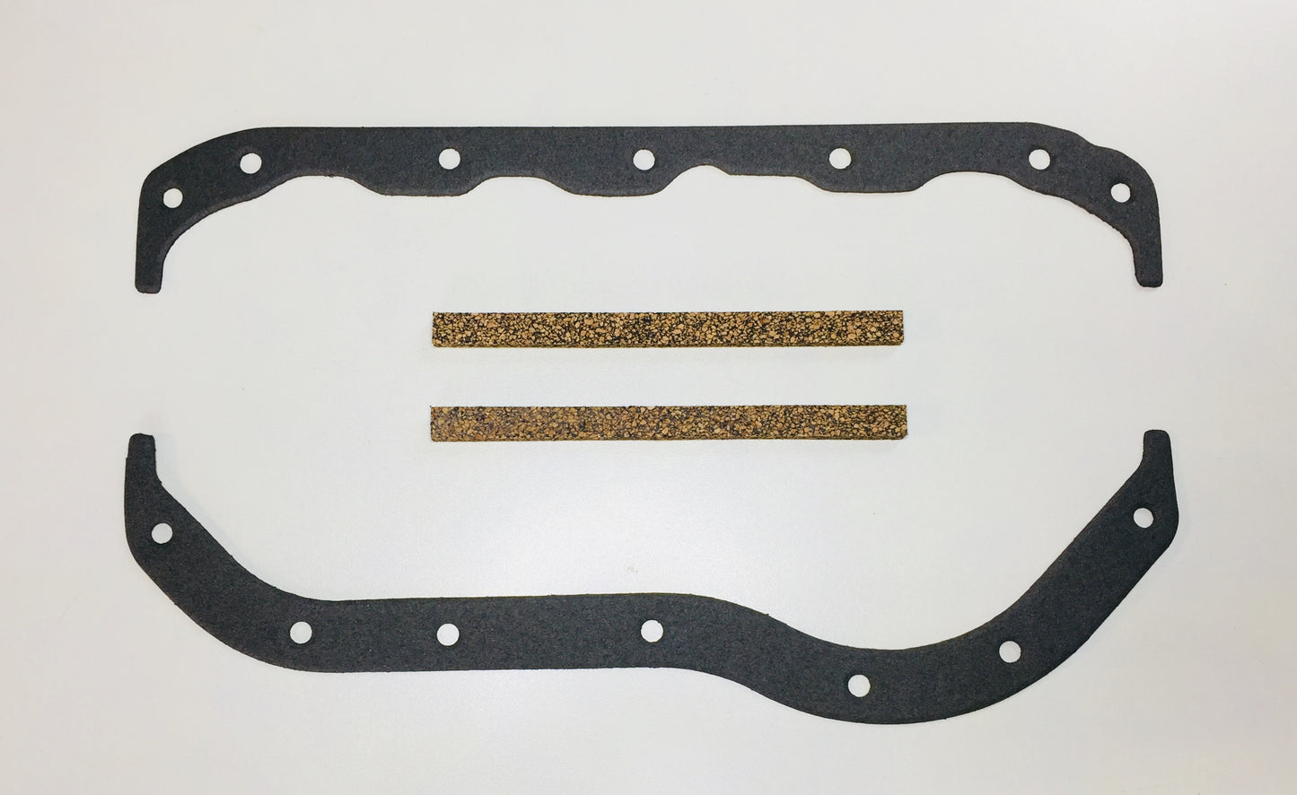 Austin Healey Sprite Oil pan sump gasket kit, 948, 1098, 1275, with cork end seals - Bugeye
