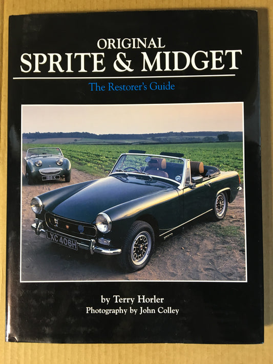 Austin Healey Sprite Original Sprite and Midget Restorers Guide, coffee table book Books - Bugeye