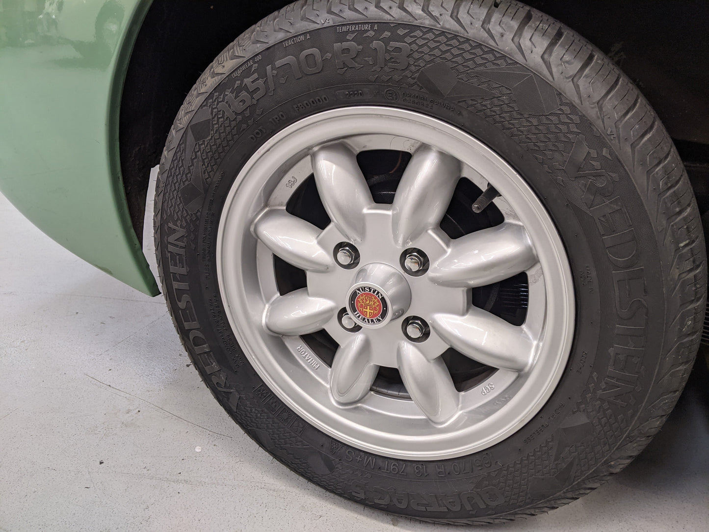 Austin Healey Center Cap Emblem for Minilite Wheels (sold individually)