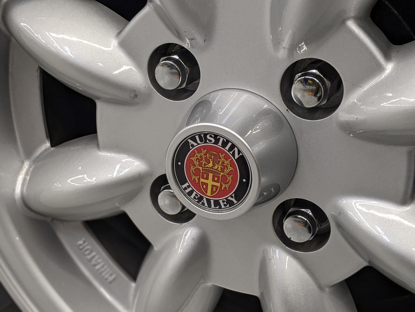 Austin Healey Center Cap Emblem for Minilite Wheels (sold individually)