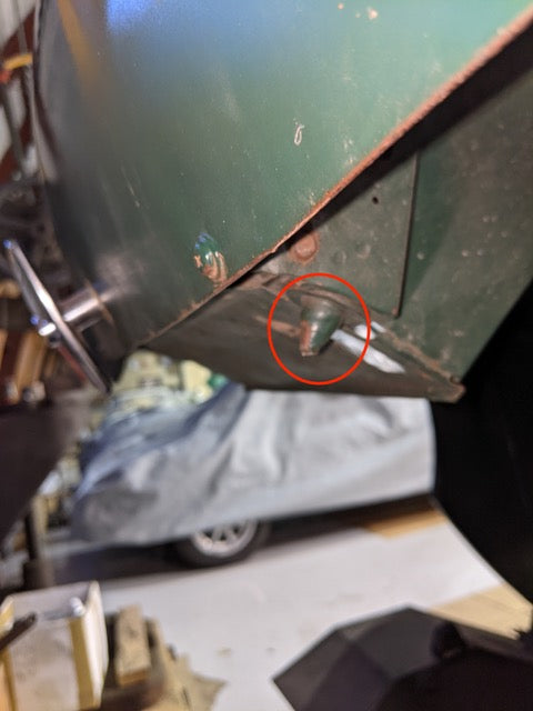 Bonnet Locating Pegs (pair) (Bugeye)