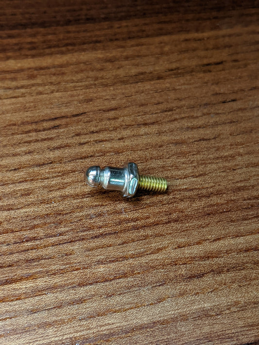 Male lift dot stud, machine threads