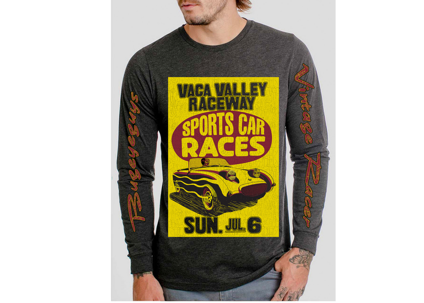 Bugeye Vintage Racer Long Sleeve Shirt