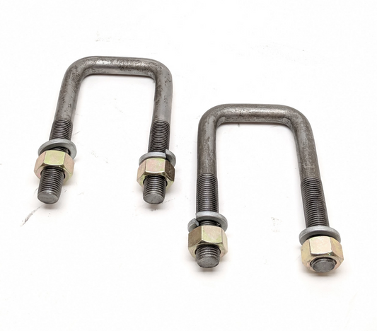 Austin Healey Sprite Pair of Longer FRONT U-Bolts for Quarter Elliptic Springs Suspension - Bugeye