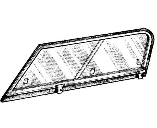 Austin Healey Sprite Bugeye Sprite Side Curtain Set Exterior - Bugeye