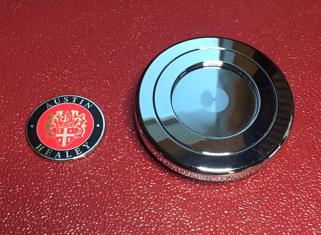 Austin Healey Sprite Billet horn push without hub Interior - Bugeye