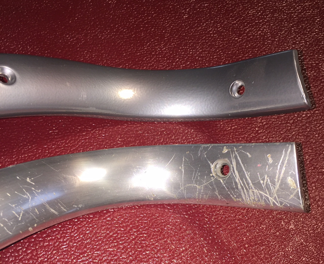 Austin Healey Sprite Bugeye Sprite Cockpit Trim Restoration and re-coating Exterior - Bugeye