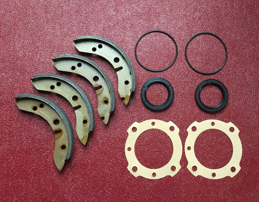 Austin Healey Sprite "Wet" rear brake shoe rehab kit  - Bugeye