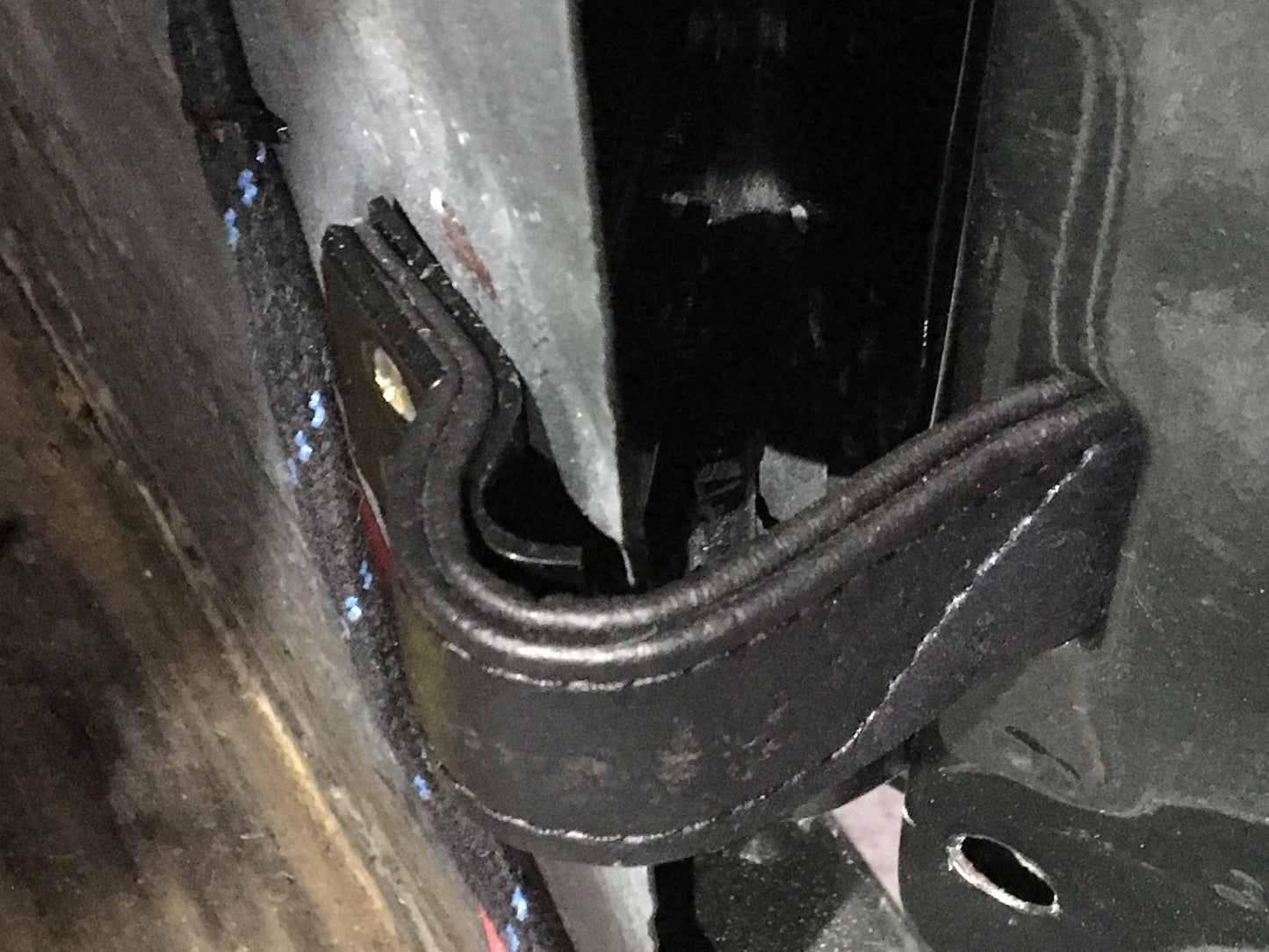 Austin Healey Sprite Door check strap kit with hardware (sold as a pair) Interior - Bugeye