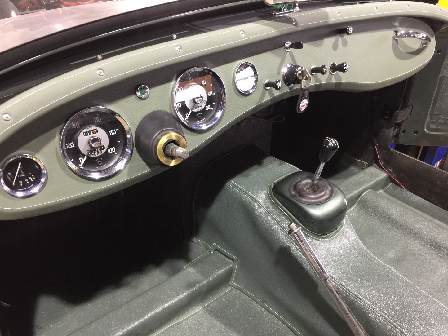 Austin Healey Sprite Deluxe Rubberized Hardura Floor Coverings! Cockpit-covering Kit Interior - Bugeye