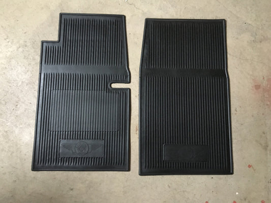 Austin Healey Sprite Rubber footwell Floor Mats Interior - Bugeye