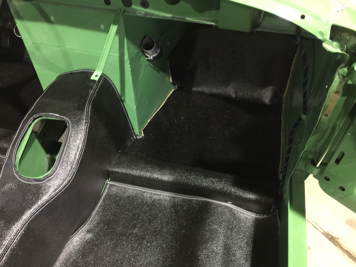 Austin Healey Sprite Deluxe Rubberized Hardura Floor Coverings! Cockpit-covering Kit Interior - Bugeye