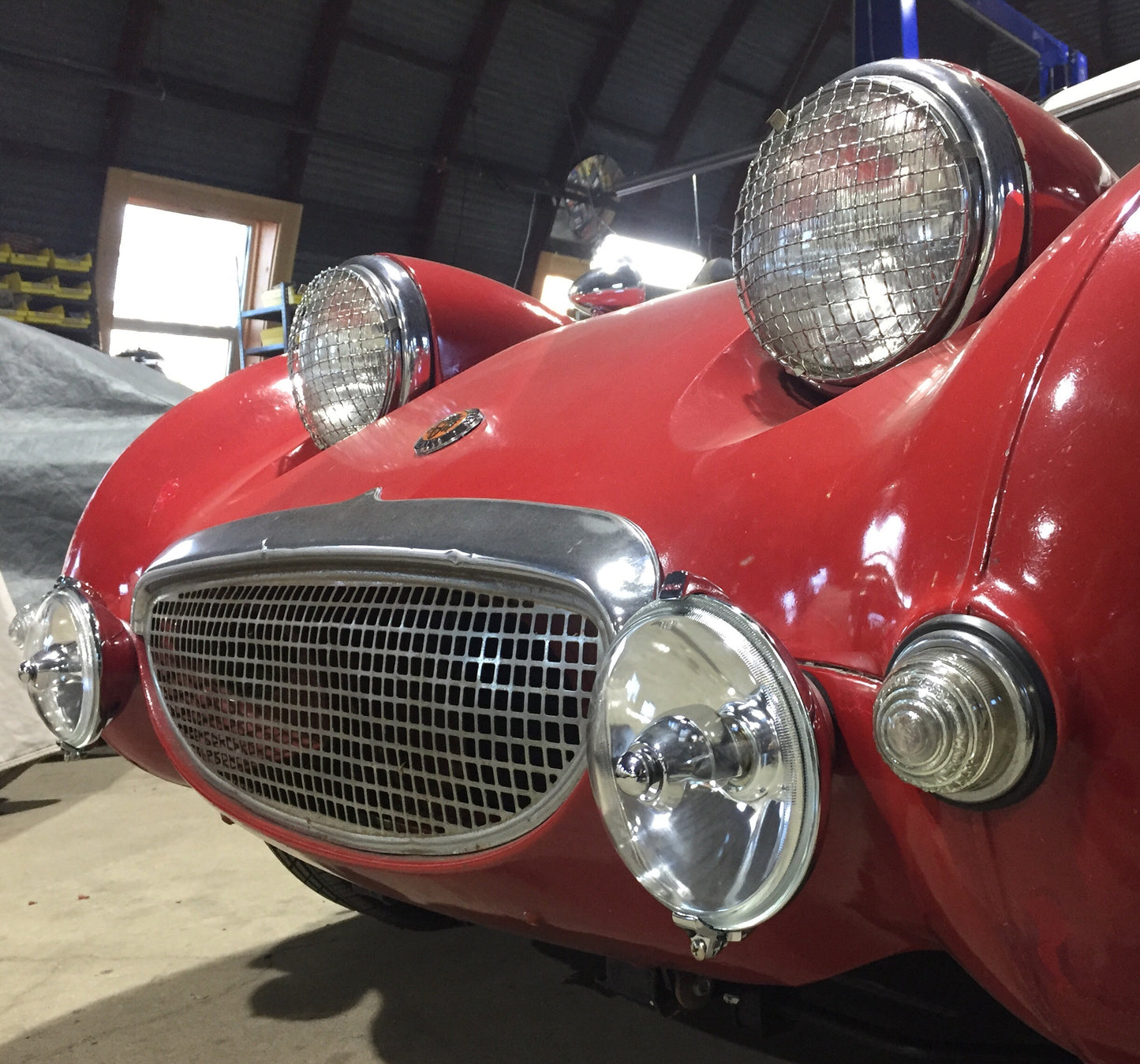 Austin Healey Sprite Lucas Reproduction Sebring Driving Lights (pair) Lighting - Bugeye