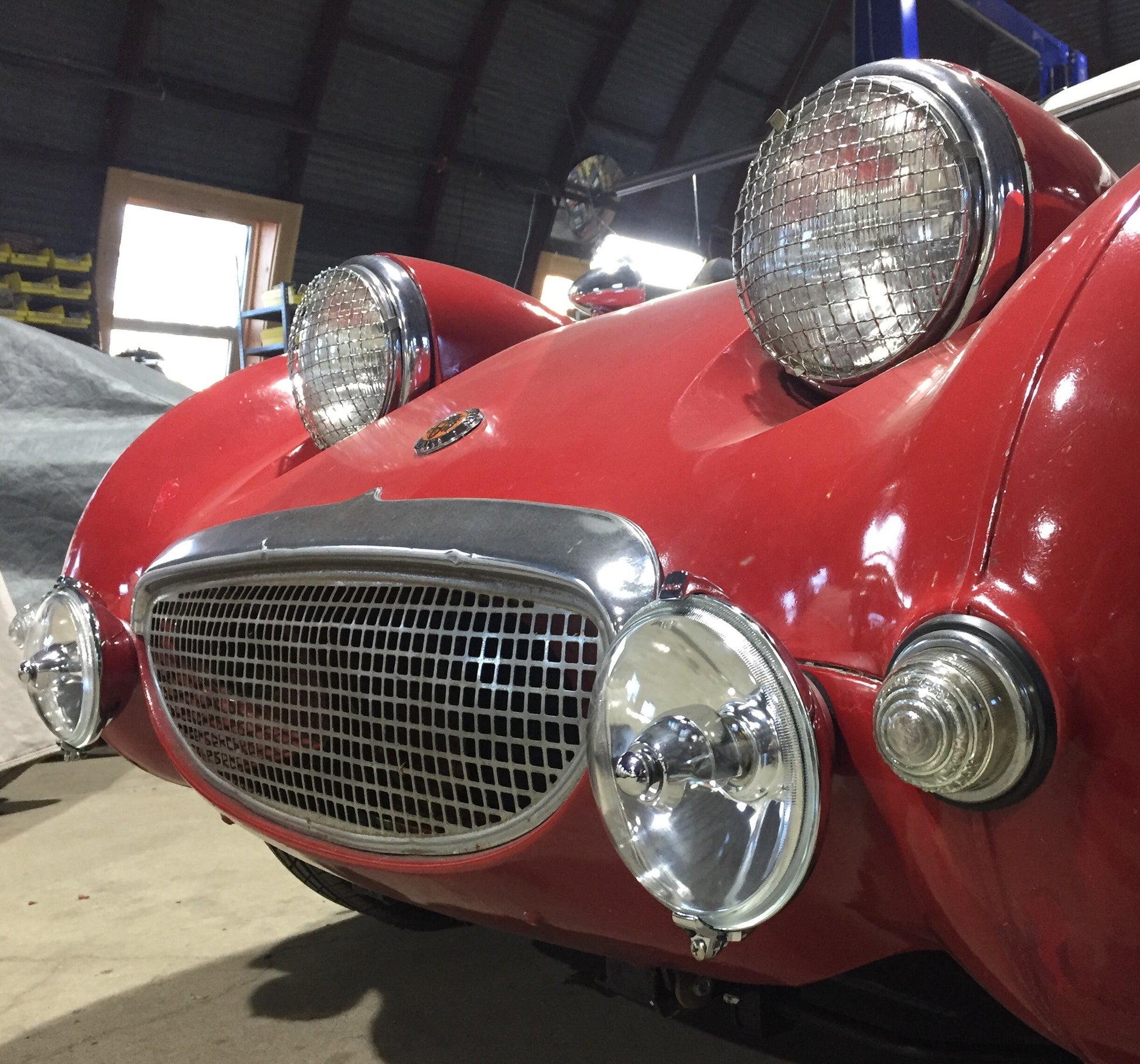 Austin Healey Sprite Lucas Reproduction Sebring Driving Lights (pair) Lighting - Bugeye