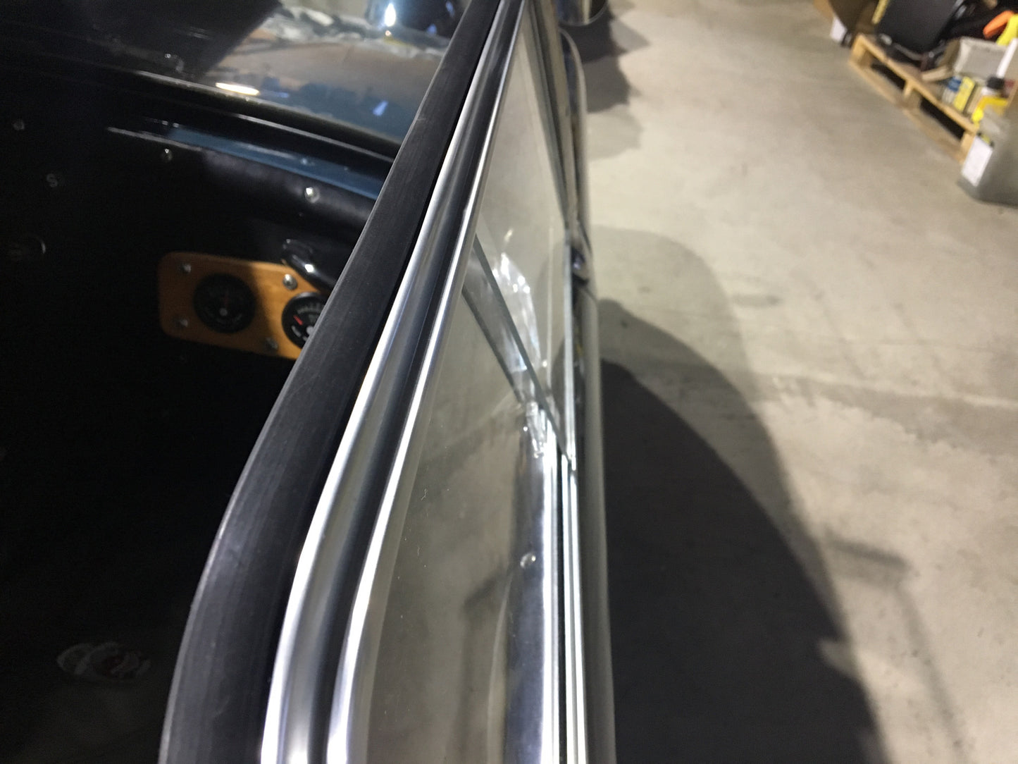 Austin Healey Sprite Replacement Seals for Bugeye Sprite Side Curtains Exterior - Bugeye
