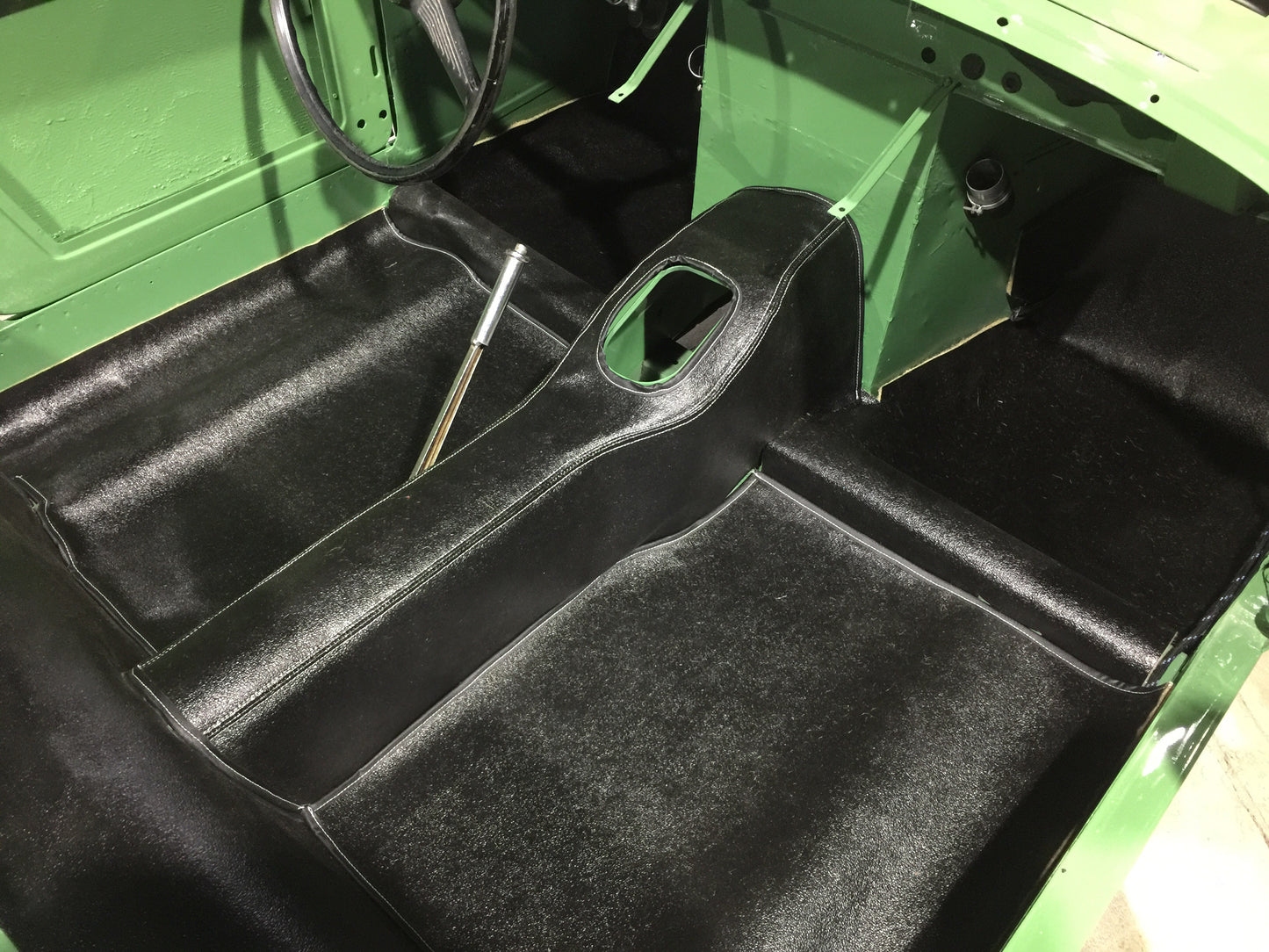Austin Healey Sprite Deluxe Rubberized Hardura Floor Coverings! Cockpit-covering Kit Interior - Bugeye