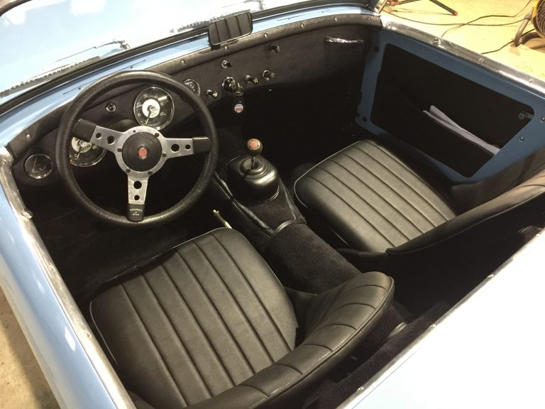 Austin Healey Sprite Bugeyeguy MK1 Sprite carpet deluxe kit (with trunk mat). Interior - Bugeye