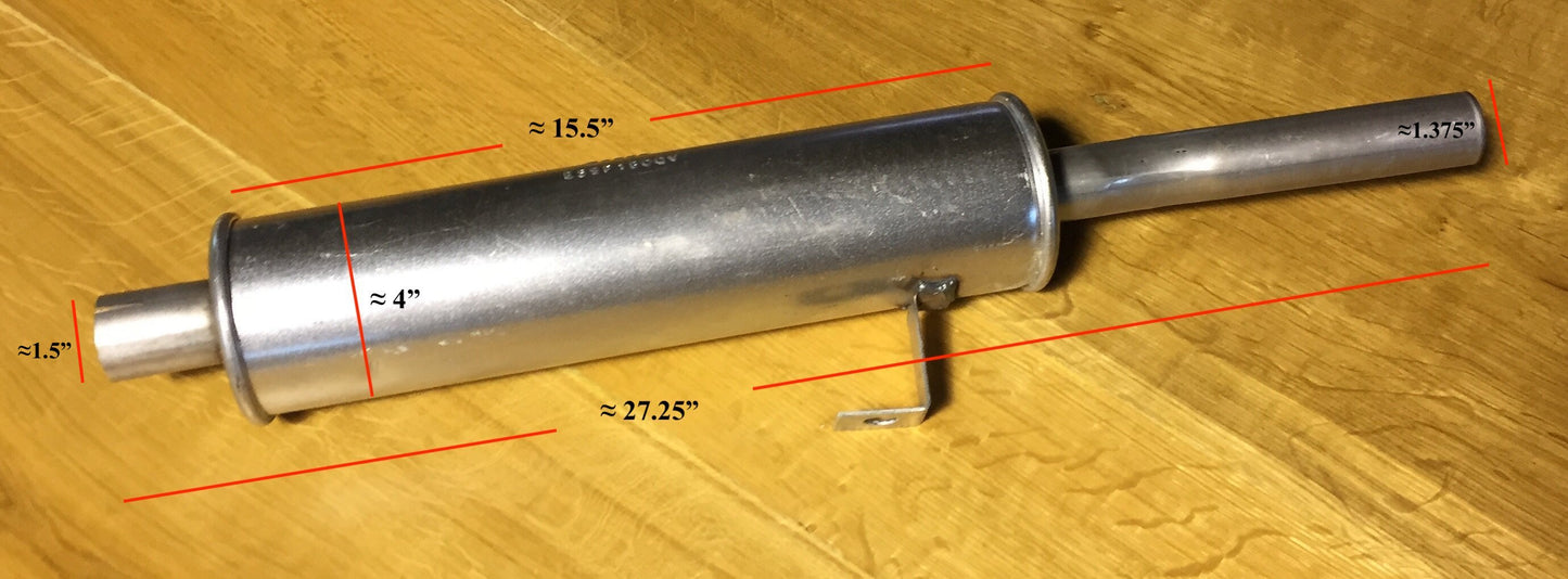 Muffler - stock 1275
