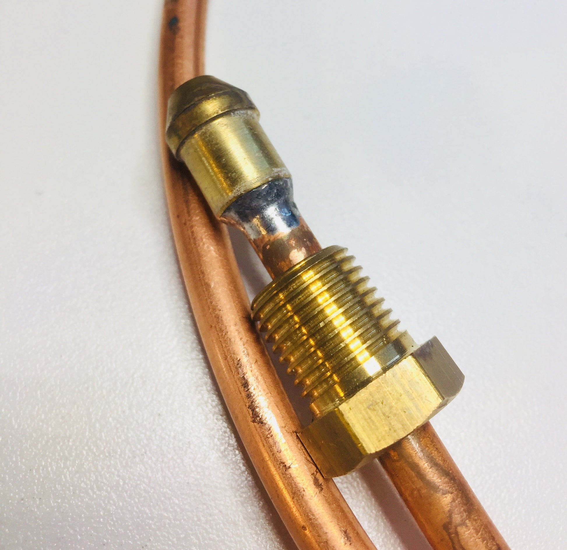 Austin Healey Sprite Correct fuel pickup line and fitting Mechanical - Bugeye