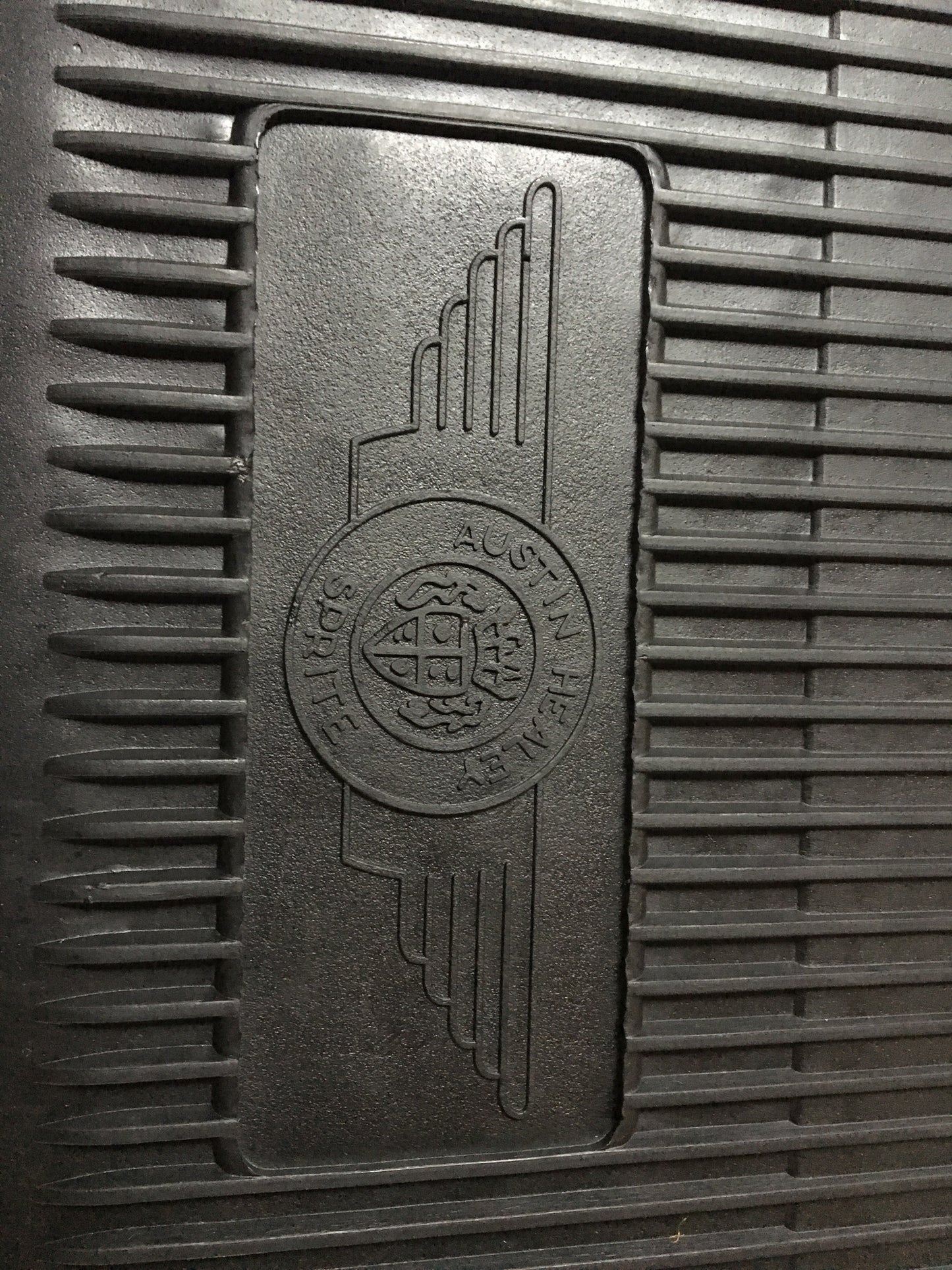 Austin Healey Sprite Rubber footwell Floor Mats Interior - Bugeye