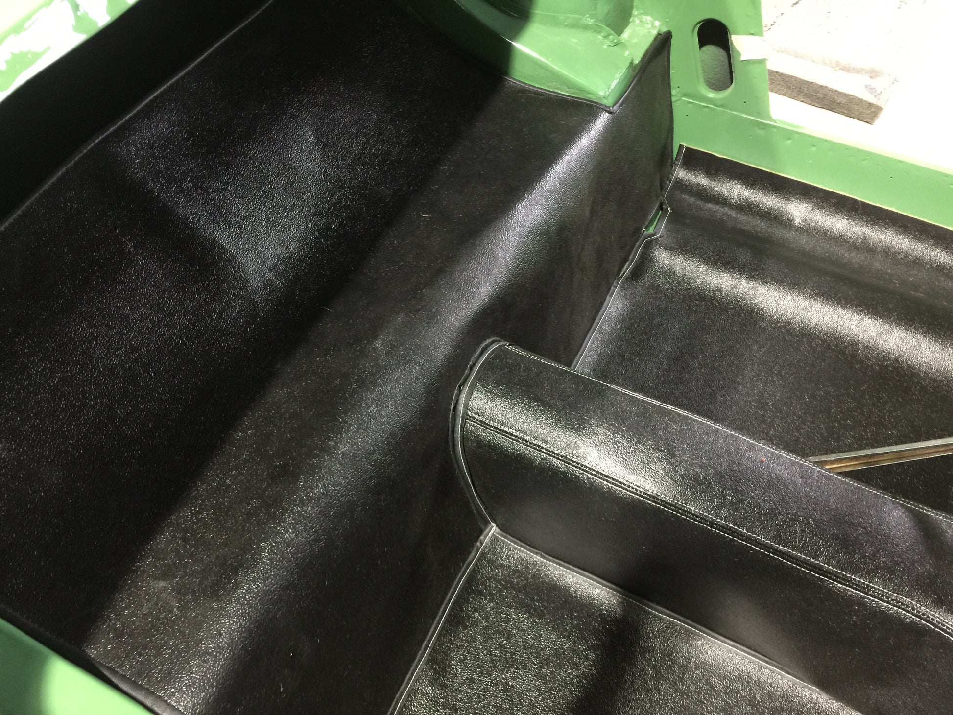 Austin Healey Sprite Deluxe Rubberized Bugeye Sprite Floor Coverings Carpet Alternative! COCKPIT ONLY Interior - Bugeye