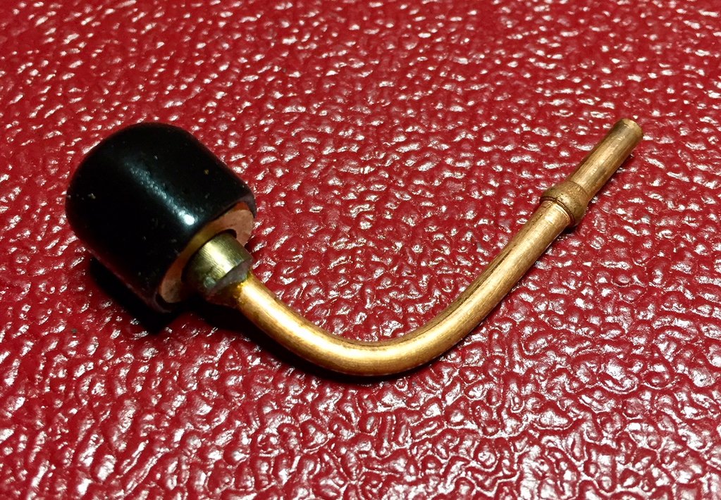 Austin Healey Sprite Oil pressure gauge, block fitting to rubber line Mechanical - Bugeye