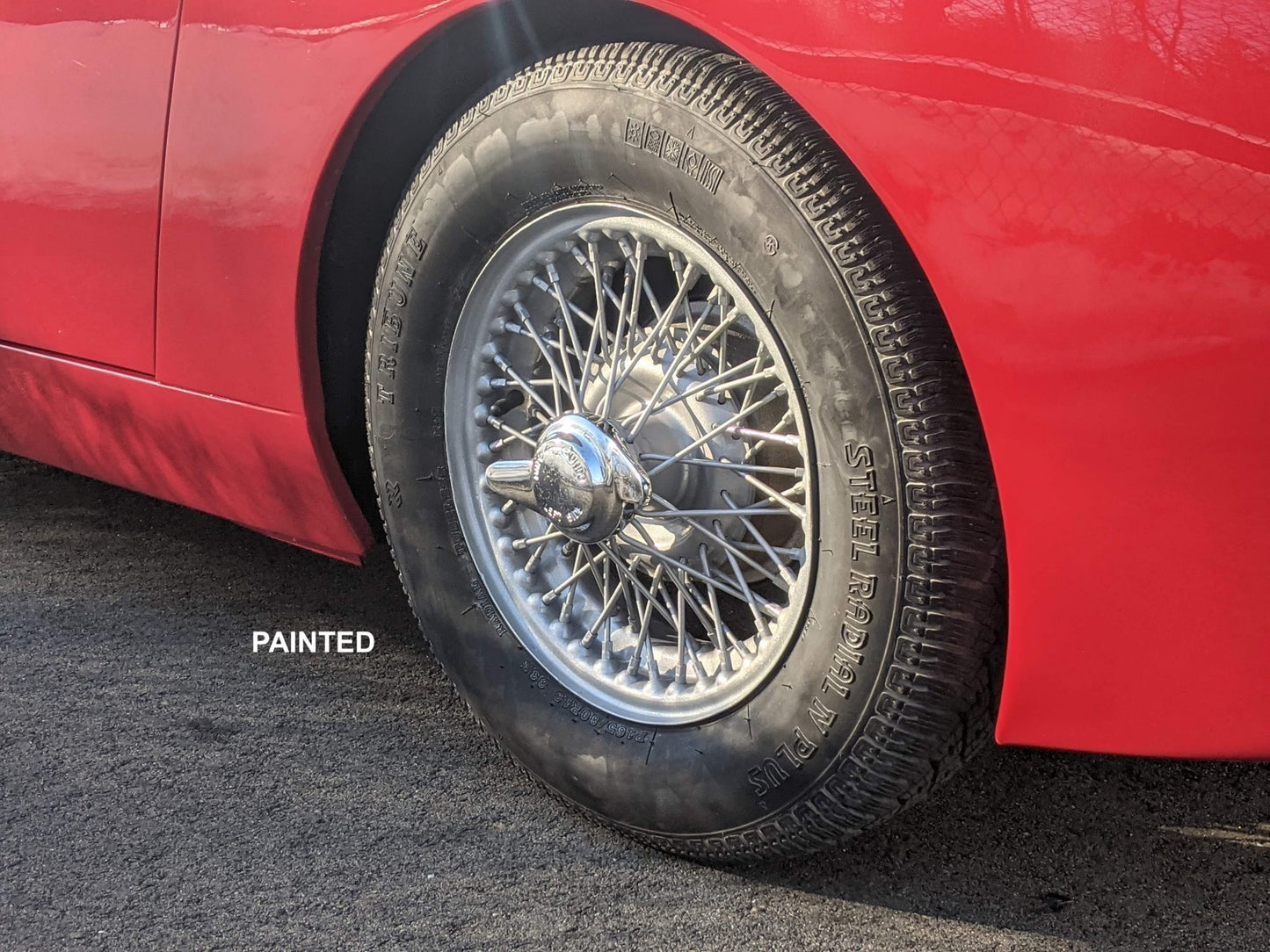 Wire wheel (sold individually)