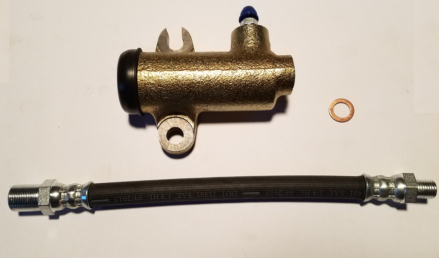 Austin Healey Sprite 1" Bore Sprite Clutch Slave Cylinder with Hose - Bugeye