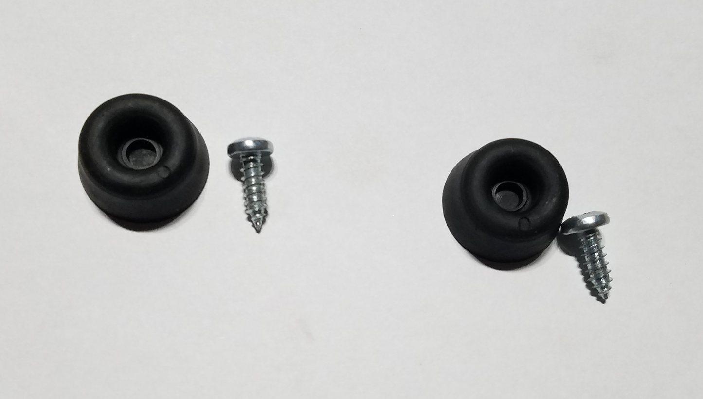 Austin Healey Sprite Top Bow storage rubber buffers - Bugeye