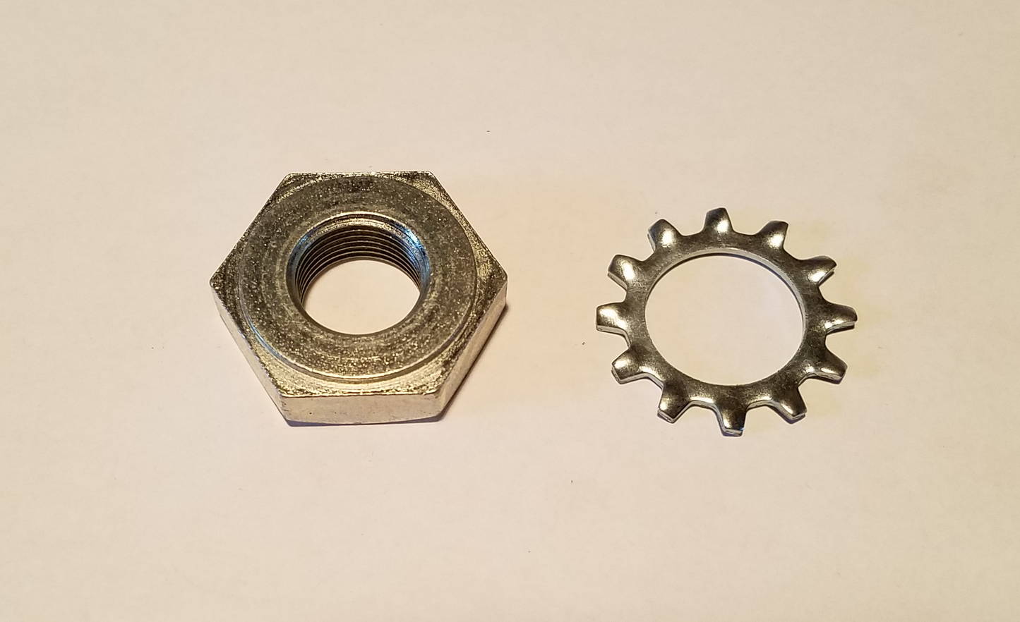 Austin Healey Sprite Steering wheel nut and star washer  - Bugeye