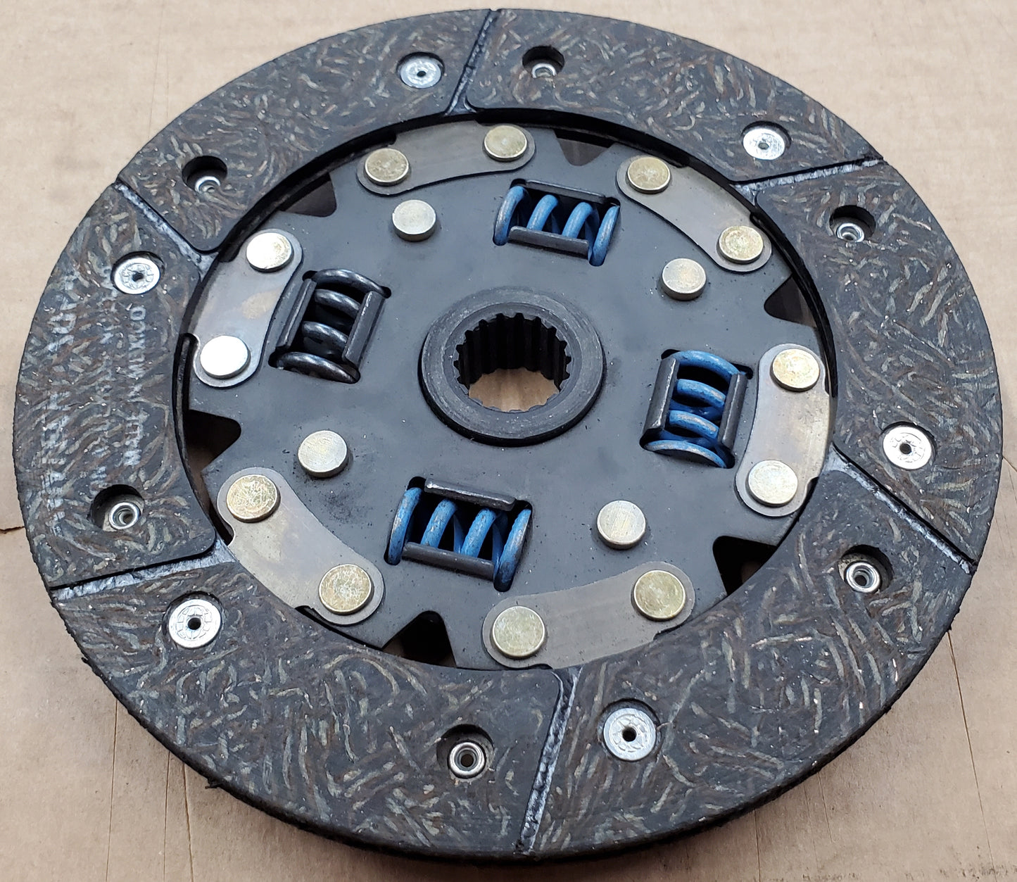 Replacement clutch friction disc for Datsun five-speed conversions (1275 engine)