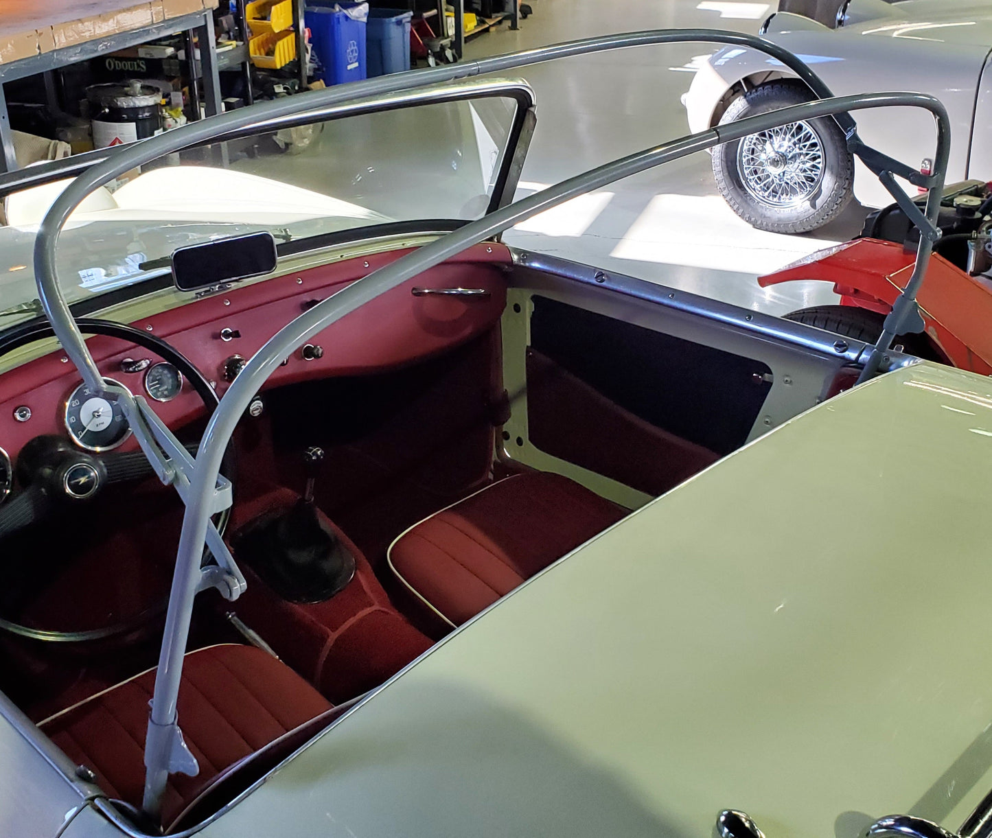 Two Part Top Bow / Top Frame - Bugeye thru 1962