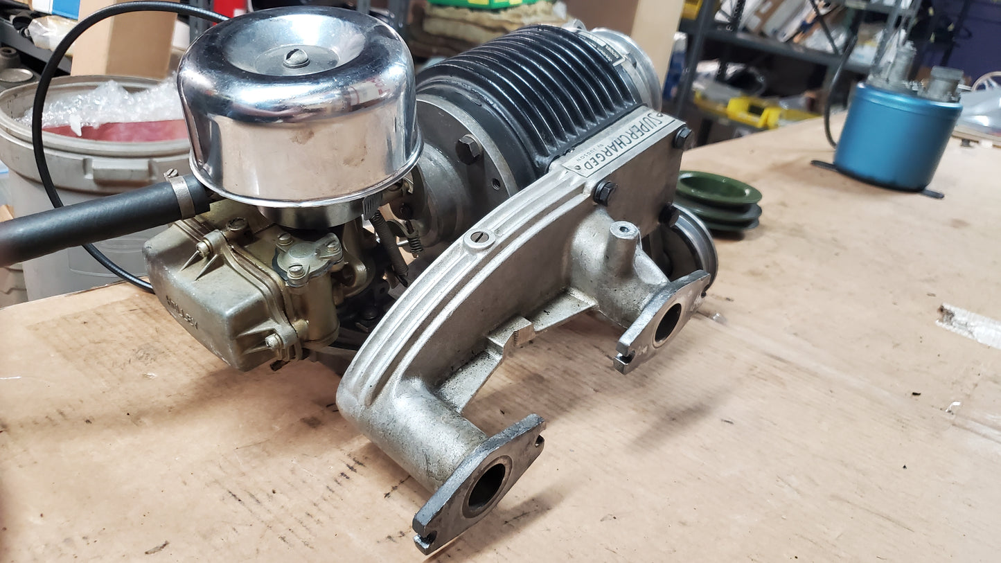 Used Judson Supercharger kit with Holley carburetor