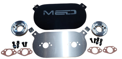 HS2 Stub Stack System with polyester air filter (all Bugeyes/Spridgets with HS2 carburetors)